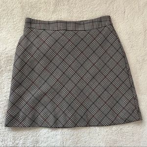 Express Plaid Skirt